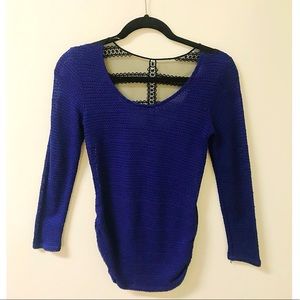 Royal Blue Sweater